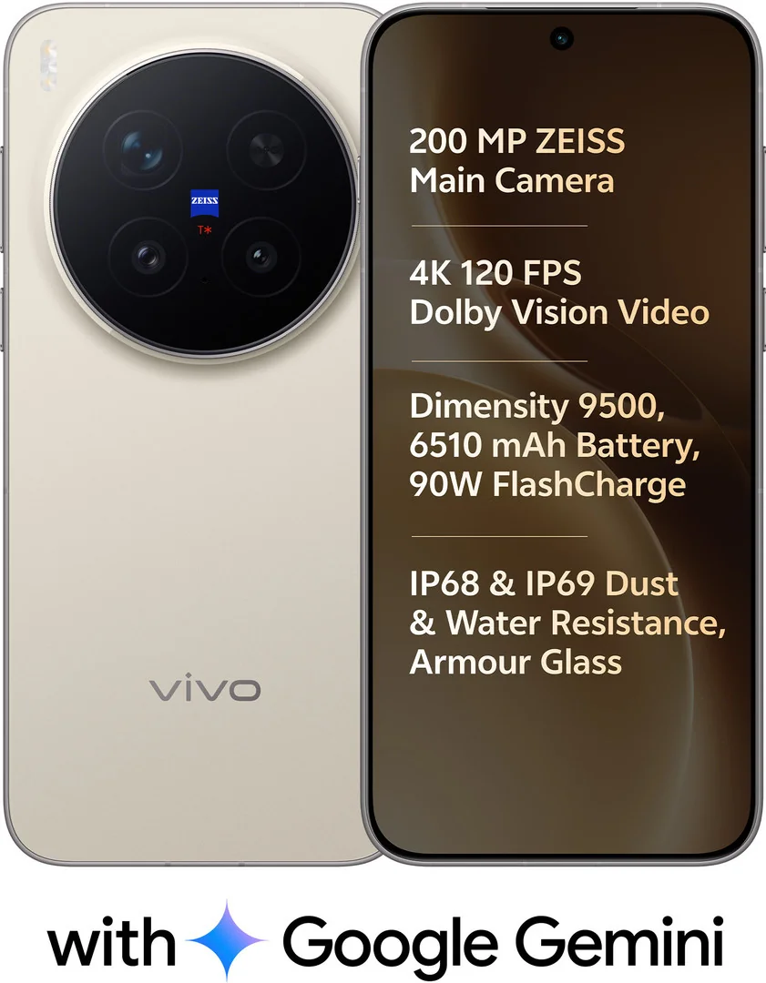 vivo X300 Pro (Dune Gold, 512 GB) 16 GB RAM