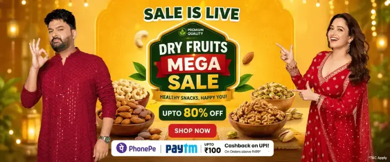 Dry Fruits Mega Sale - upto 80% off